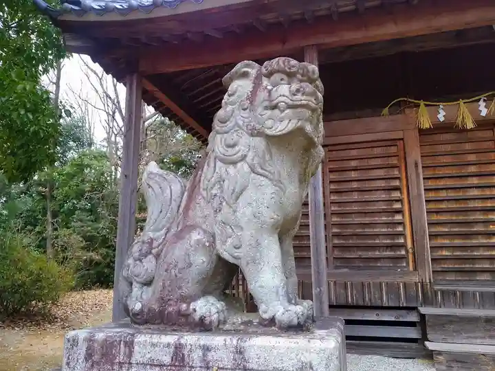 市杵島姫社の狛犬