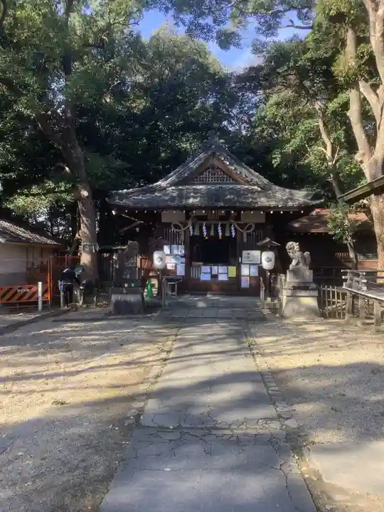 丸山神明社の本殿・本堂