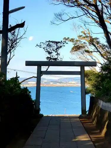 酒列磯前神社の鳥居