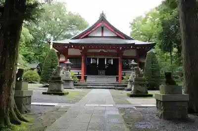 山中浅間神社の本殿・本堂