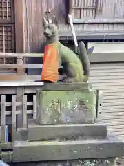 柳森神社の狛犬