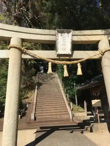 田間神社の鳥居