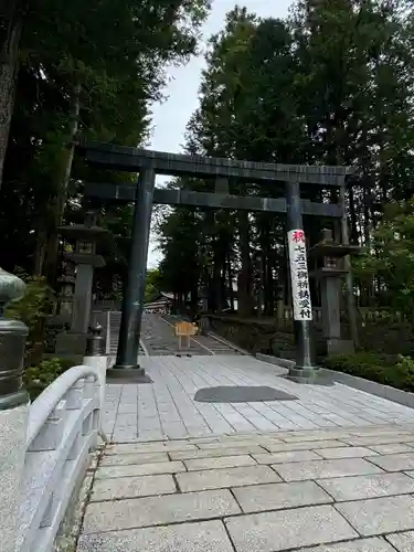 諏訪大社下社秋宮(長野県)