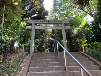 代々木八幡宮の鳥居