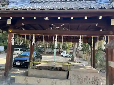 御香宮神社の手水舎