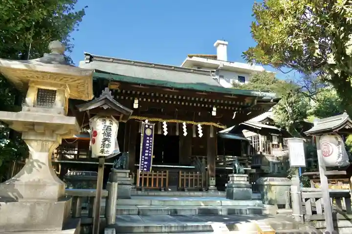五條天神社の本殿・本堂