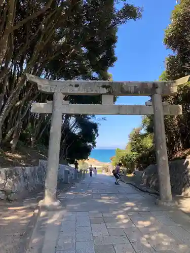 白兎神社の鳥居