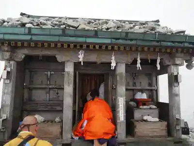 雄山神社峰本社の本殿・本堂