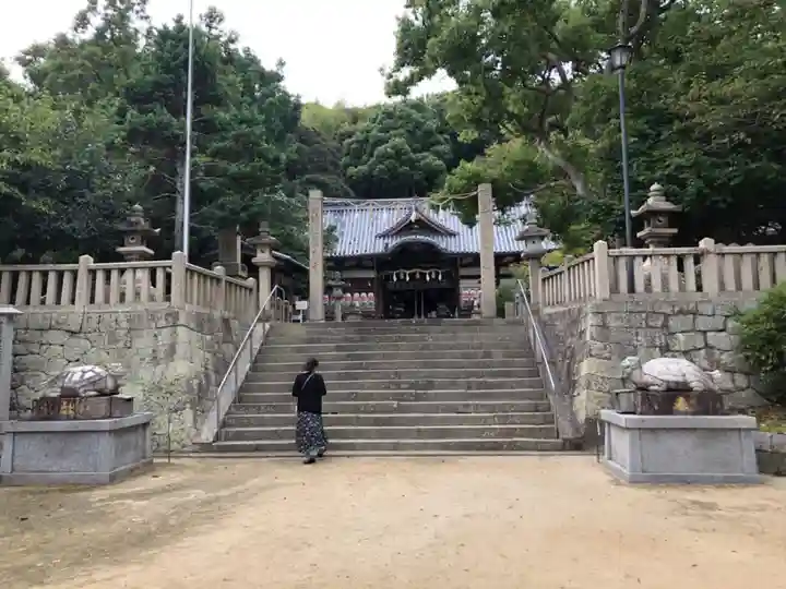 松帆神社の山門・神門