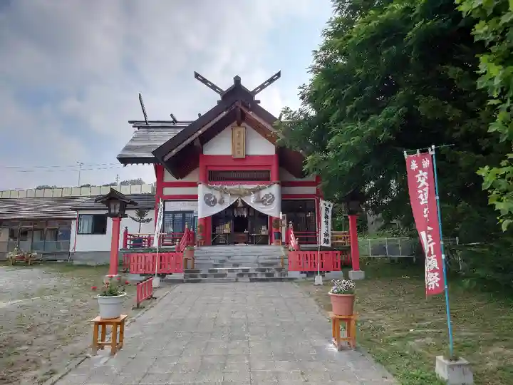 潮見ヶ岡神社の本殿・本堂