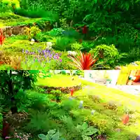 寿量山 速成寺の庭園