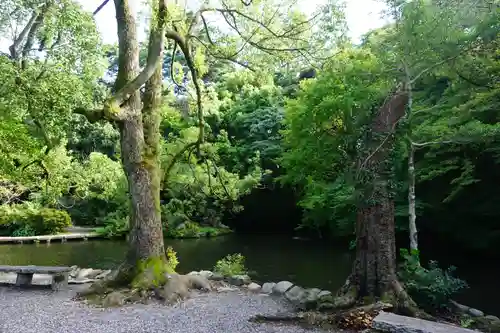 尾山神社の庭園