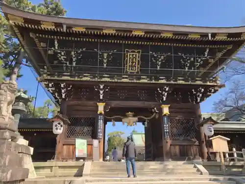 北野天満宮の山門・神門