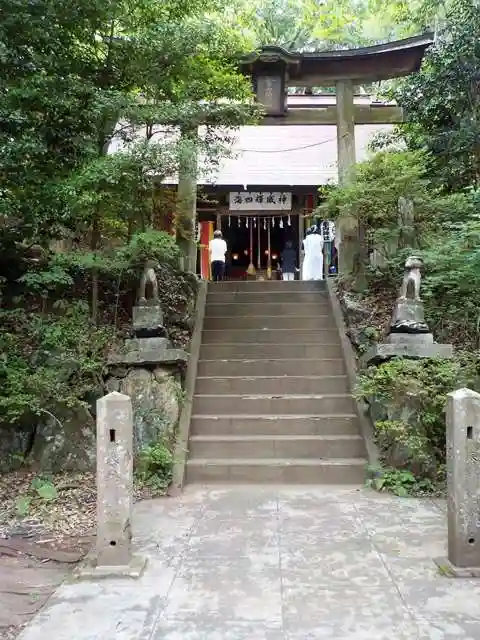 釜山神社の鳥居