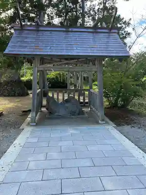 真野宮の手水舎