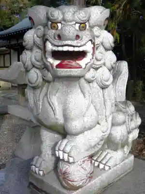 白山神社（小幡）の狛犬