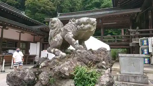 筑波山神社の狛犬
