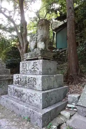 耳成山口神社の狛犬