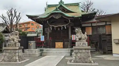 子安八幡神社(北糀谷)の本殿・本堂