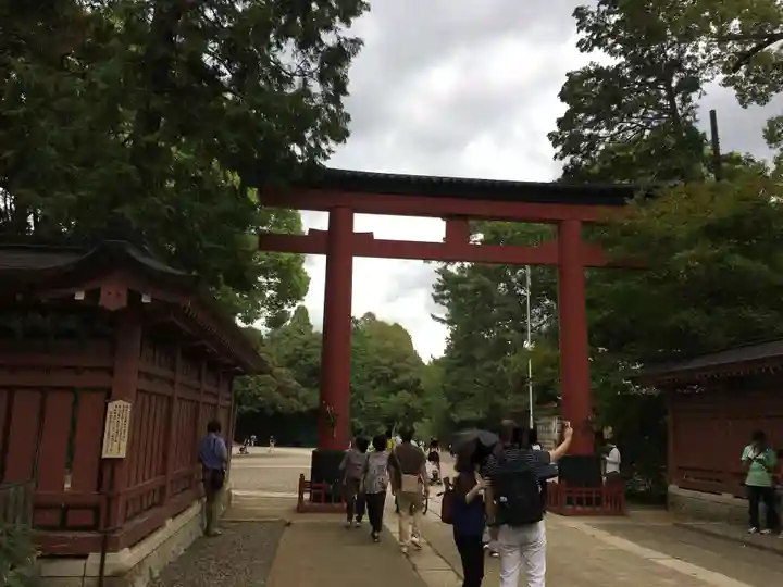 武蔵一宮氷川神社の鳥居