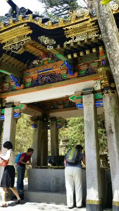 輪王寺の手水舎