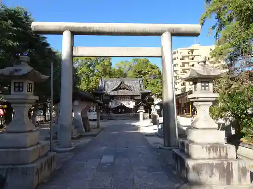 廣瀬神社の鳥居