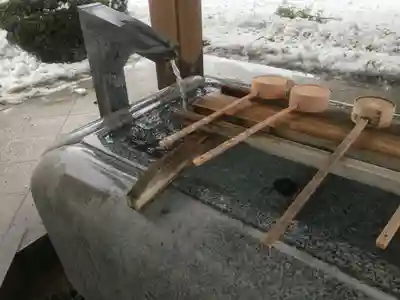 山神社の手水舎