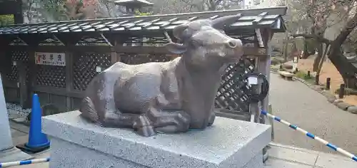 湯島天満宮の狛犬
