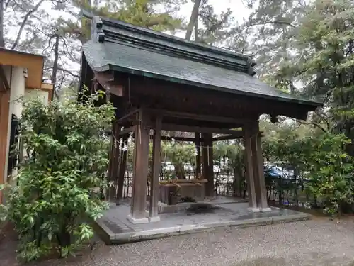 浜松八幡宮の手水