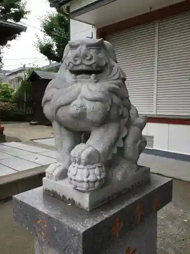 葛飾氷川神社の狛犬