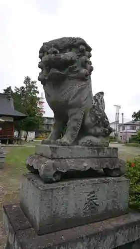 船形神社の狛犬