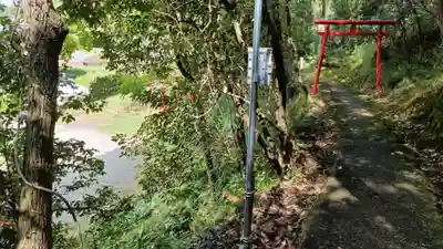 天ヶ峯稲荷神社の鳥居