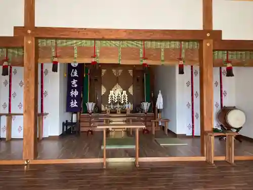 様似住吉神社の本殿・本堂