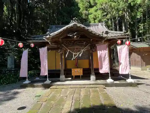 白水常盤神社の本殿