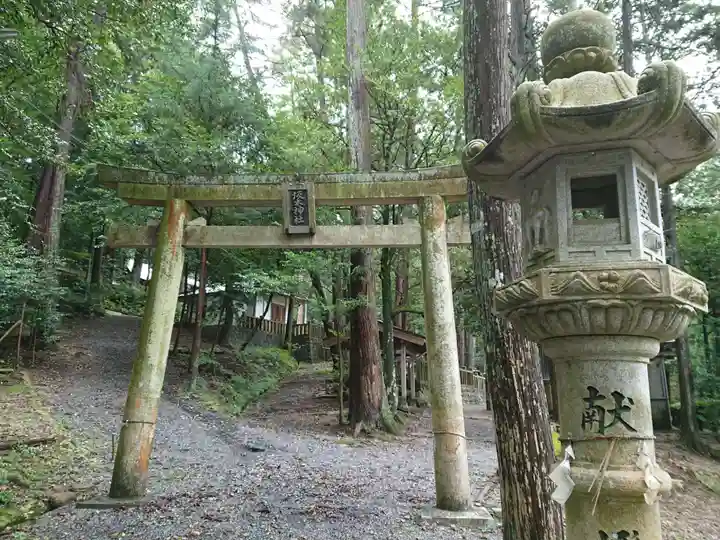 諏訪神社の鳥居