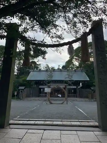 伊勢山皇大神宮の鳥居