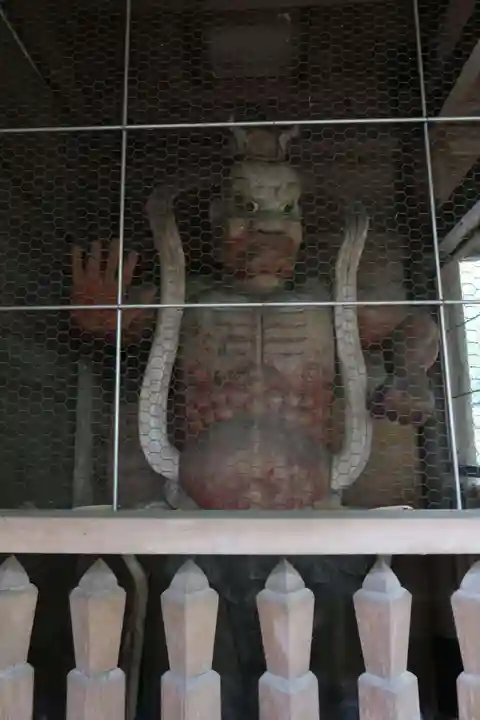 岩滝山毘沙門堂の像