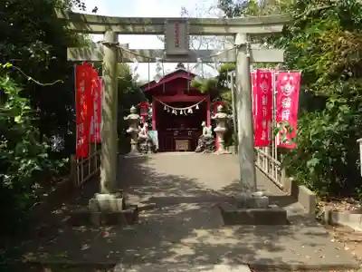鎌数伊勢大神宮の鳥居