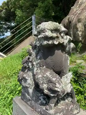 真浦神社の狛犬