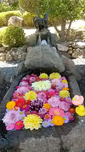 大鏑神社の手水