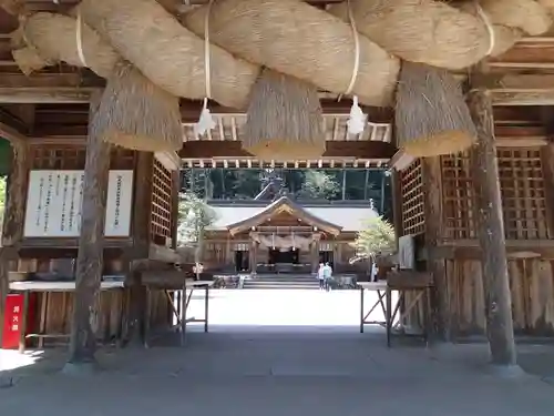 熊野大社の山門・神門