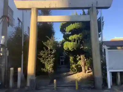 西神明社の鳥居