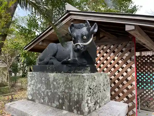 米ノ津天満宮の狛犬