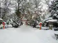 永山神社の景色