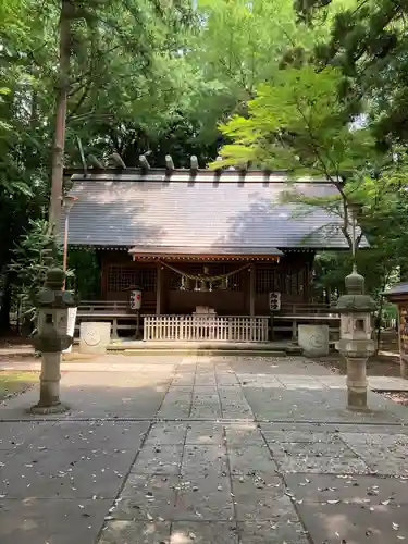 所澤神明社の本殿