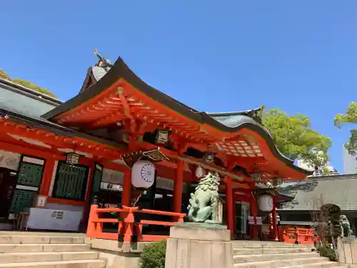 生田神社の本殿・本堂