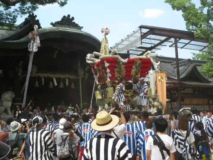 石切劔箭神社のお祭り