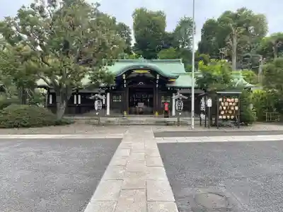 白金氷川神社の御朱印