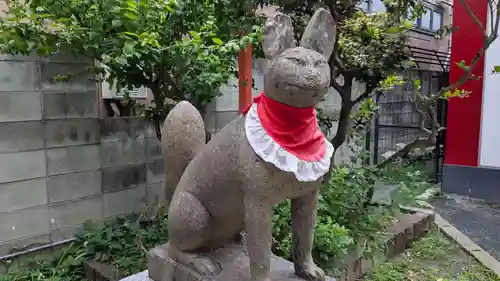 内畑稲荷神社の狛犬