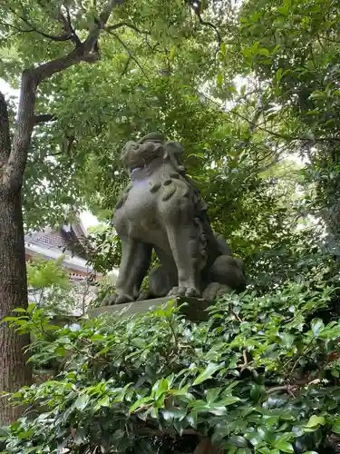 寒川神社の狛犬